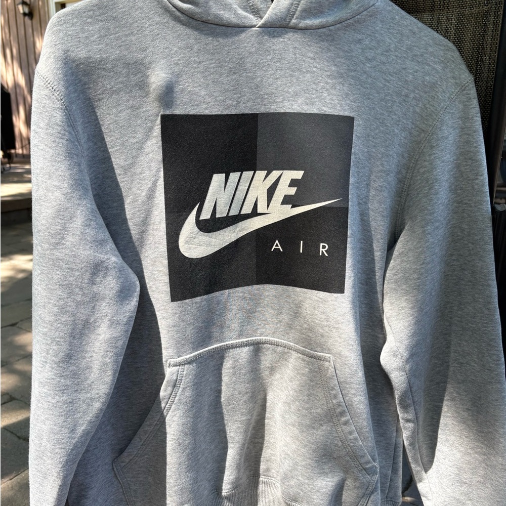 Nike Air Heather Gray Hoodie